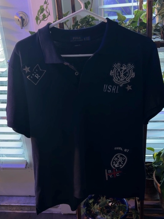 Polo Ralph Lauren Other - Polo by Ralph Lauren Navy Embroidered Crest Polo